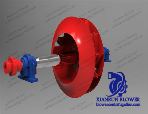 3000Pa - 25425Pa فن سانتریفیوژ صنعتی فولاد ضد زنگ برای تولید برق