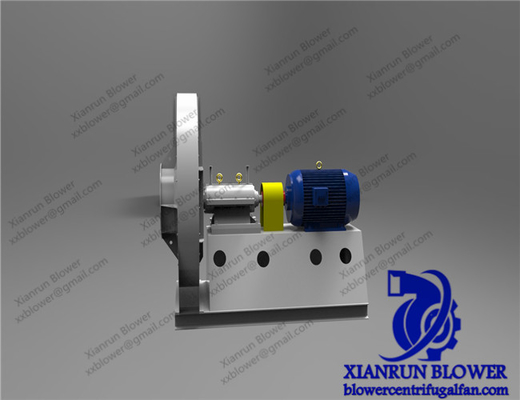 فن دمنده اگزوز 500 Cfm درجه حرارت بالا برای بویلر صنعتی