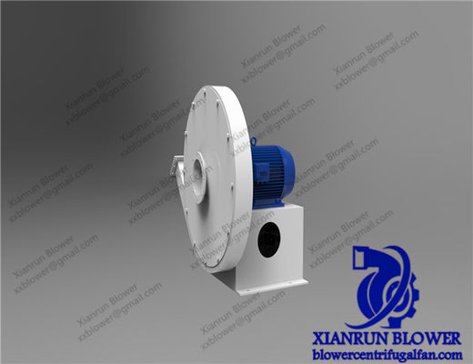 فن گریز از مرکز شعاعی صنعتی با دامنه فشار وسیع و حجم هوای بالا برای سیستم های پردازش شیمیایی سیمان و خنک کننده