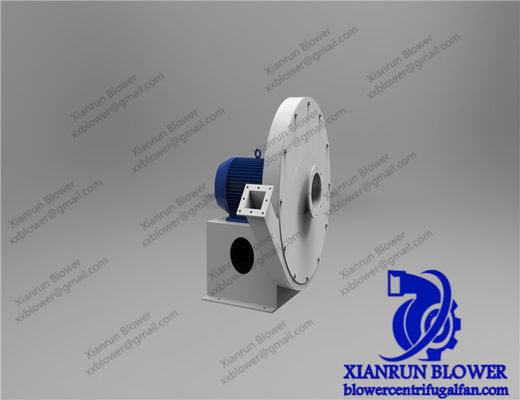 فن گریز از مرکز شعاعی صنعتی با دامنه فشار وسیع و حجم هوای بالا برای سیستم های پردازش شیمیایی سیمان و خنک کننده