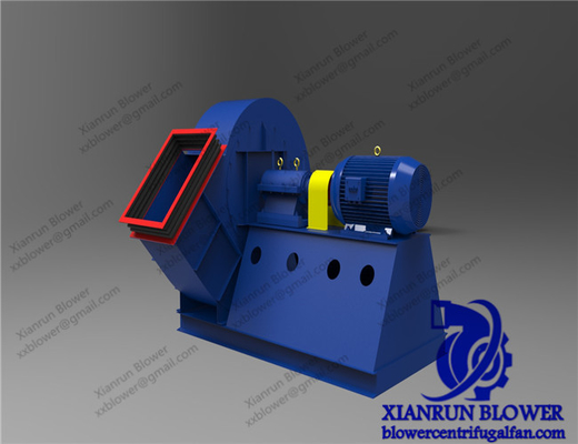 فن سانتریفیوژ SS304 با دمای بالا 1000Pa-25425Pa برای کارخانه سیمان