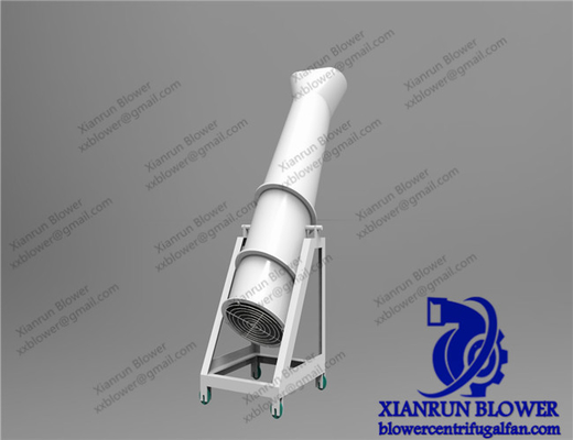 فن های محوری صنعتی کوره سیمان دارای صدای کم دارای استاندارد ISO 9001