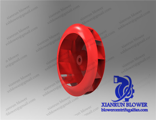چرخ پروانه اجزای فن گریز از مرکز مقاوم در برابر خوردگی