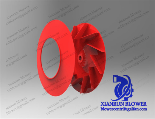 چرخ پروانه اجزای فن گریز از مرکز مقاوم در برابر خوردگی
