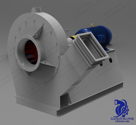 دمنده فن گریز از مرکز بزرگ منحنی جلو 3000Pa-25425Pa