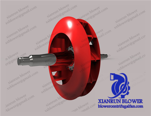 3000Pa - 25425Pa فن سانتریفیوژ صنعتی فولاد ضد زنگ برای تولید برق