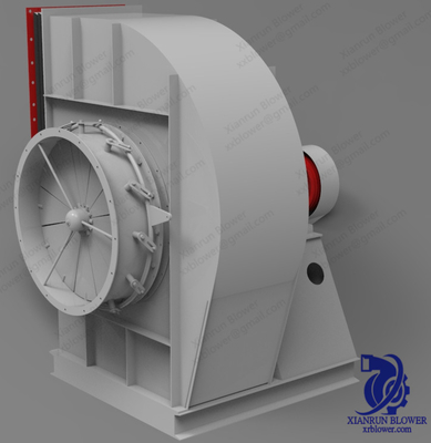 فن سانتریفیوژ تک ورودی شیبدار به عقب 5KW - 350KW تایید شده ISO 9001