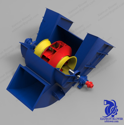 فن سانتریفیوژ تک ورودی شیبدار به عقب 5KW - 350KW تایید شده ISO 9001