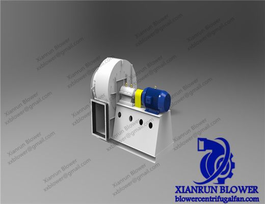 فن سانتریفیوژ سنگین با پره‌های خمیده به عقب که جریان هوا و عملکرد کم صدا را ارائه می‌دهد و برای تهویه تجاری و صنعتی مناسب است