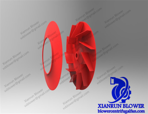 چرخ‌های چرخش پروانه فن گریز از مرکز پروانه قطعه چرخان صنعتی