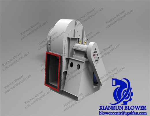 فن سانتریفیوژ عقب فولاد کربنی 5KW - رنگ 350KW سفارشی