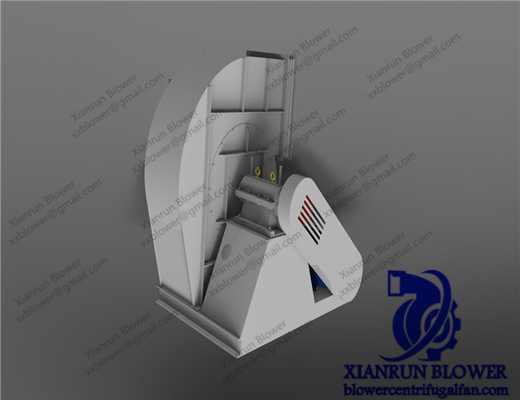 فن سانتریفیوژ عقب فولاد کربنی 5KW - رنگ 350KW سفارشی