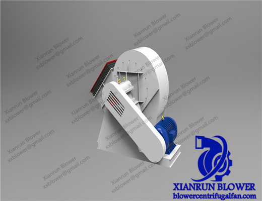 فن سانتریفیوژ عقب فولاد کربنی 5KW - رنگ 350KW سفارشی